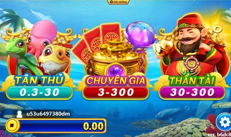 Các cấp độ chơi trong game Bắn Cá Thần Tài Tại 22Bet