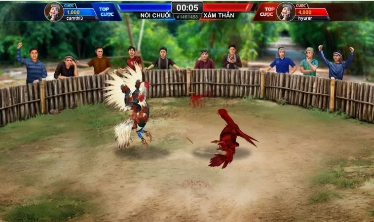 Giao diện chơi Đá Gà 3D tại 22Bet